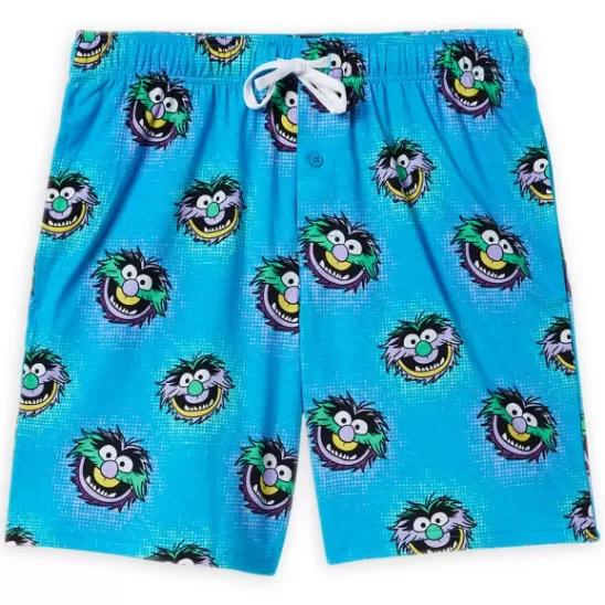 Clothing** Animal Pajama Shorts For Adults – The Muppets