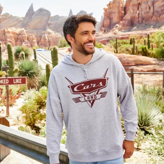 Clothing** Cars Land Pullover Hoodie For Adults