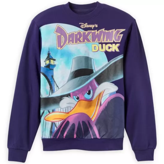 Clothing** Darkwing Duck Pullover Sweatshirt For Adults