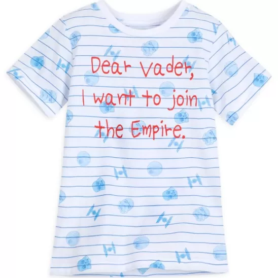 Clothing** Darth Vader Striped T-Shirt For Kids – Star Wars