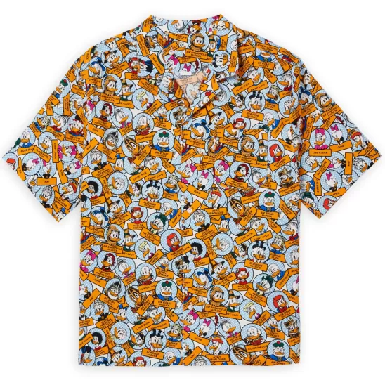 Clothing** Ducks Woven Shirt For Adults