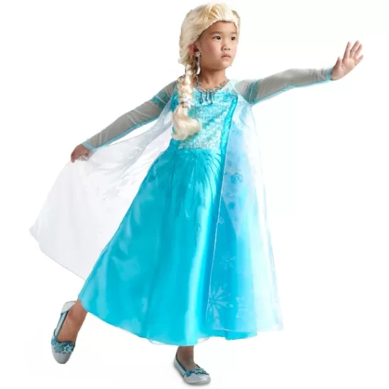 Clothing** Elsa Costume For Kids – Frozen