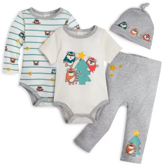 Clothing** Ewok Holiday Gift Set For Baby – Star Wars