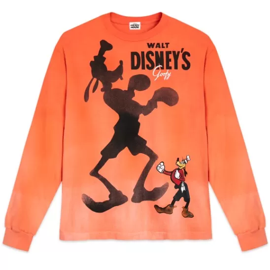 Clothing** Goofy Long Sleeve T-Shirt For Adults – 90Th Anniversary