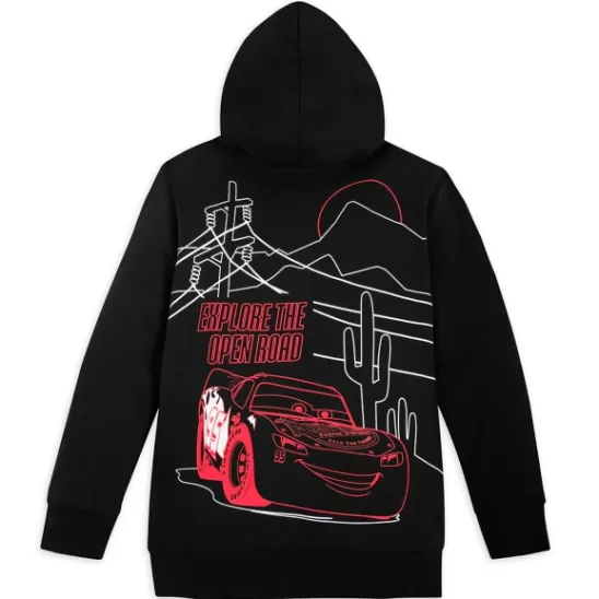 Clothing** Lightning Mcqueen Pullover Hoodie For Kids – Cars