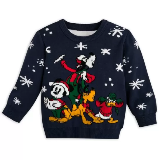 Clothing** Mickey Mouse And Friends Holiday Sweater For Baby