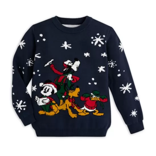 Clothing** Mickey Mouse And Friends Holiday Sweater For Kids