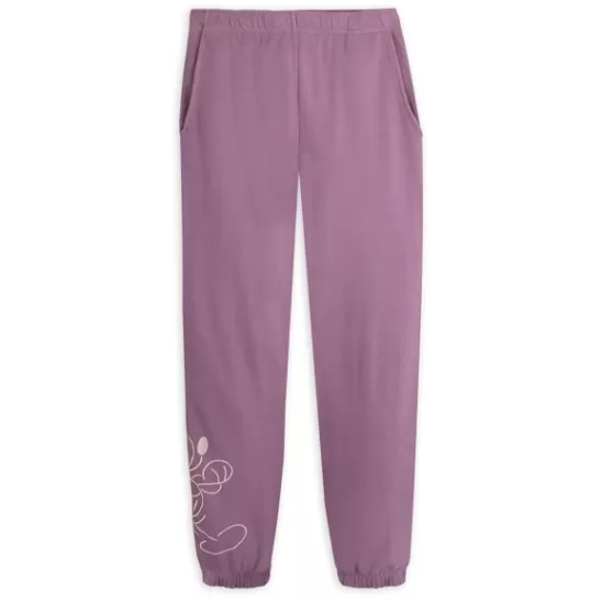 Clothing** Mickey Mouse Genuine Mousewear Sweatpants For Adults – Plum