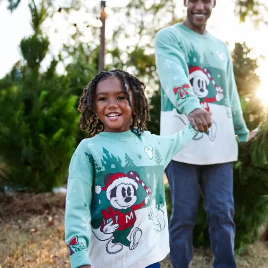 Clothing** Mickey Mouse Holiday Spirit Jersey Sweater For Kids