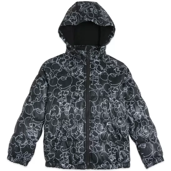 Clothing** Mickey Mouse Hooded Puff Jacket