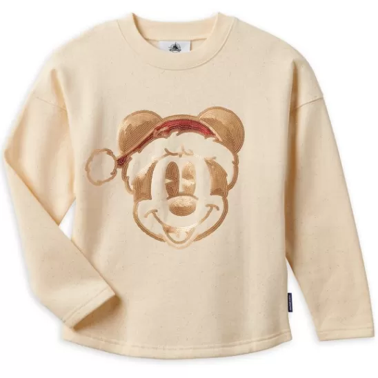 Clothing** Mickey Mouse Sequined Holiday Spirit Jersey For Kids