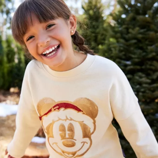 Clothing** Mickey Mouse Sequined Holiday Spirit Jersey For Kids