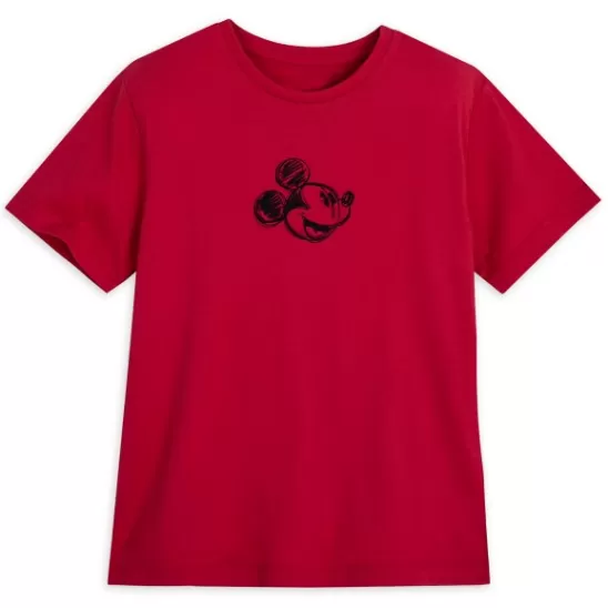 Clothing** Mickey Mouse Sketch T-Shirt For Kids