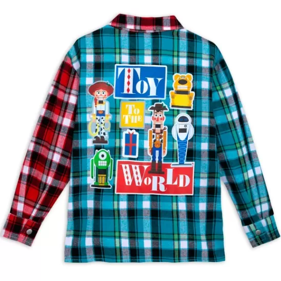 Clothing** Pixar Holiday Flannel Shirt For Kids