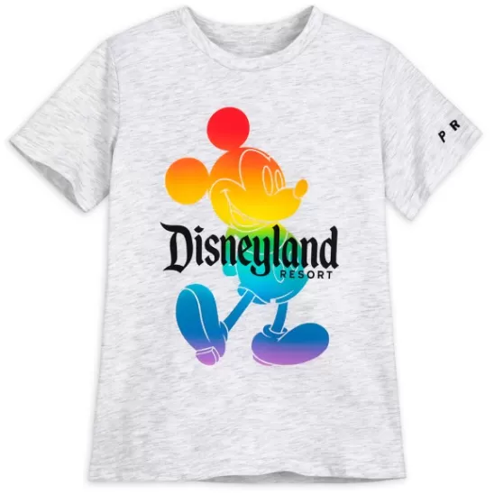 Clothing** Pride Collection Mickey Mouse T-Shirt For Kids – land