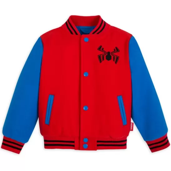 Clothing** Spider-Man Letterman Jacket For Kids