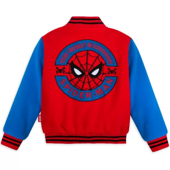 Clothing** Spider-Man Letterman Jacket For Kids