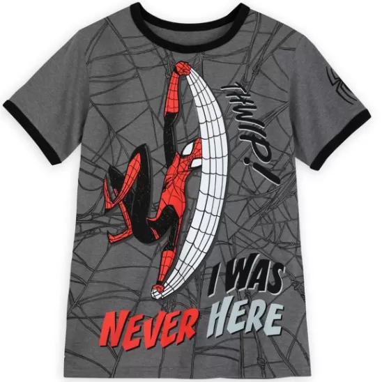 Clothing** Spider-Man Ringer T-Shirt For Boys