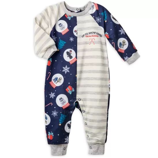 Clothing** Star Wars Holiday Stretchie Sleeper For Baby