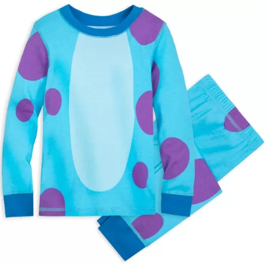 Clothing** Sulley Costume Pj Pals For Kids – Monsters, Inc.