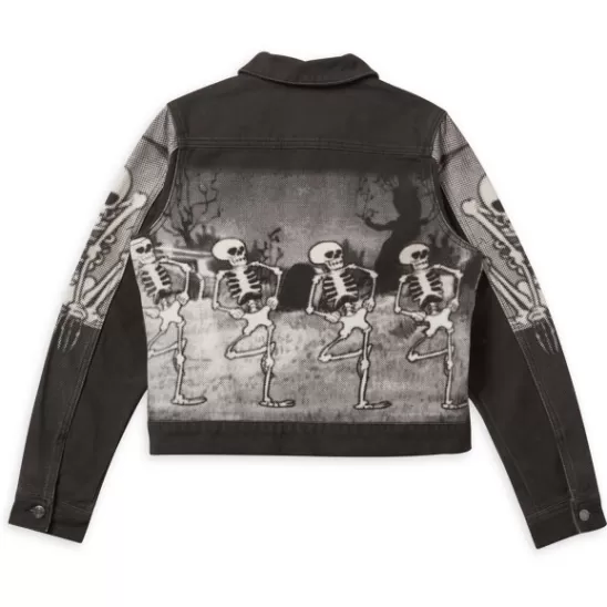 Clothing** The Skeleton Dance Denim Jacket For Adults